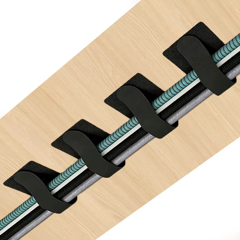 40-Piece Self-Adhesive Cable Management Clips