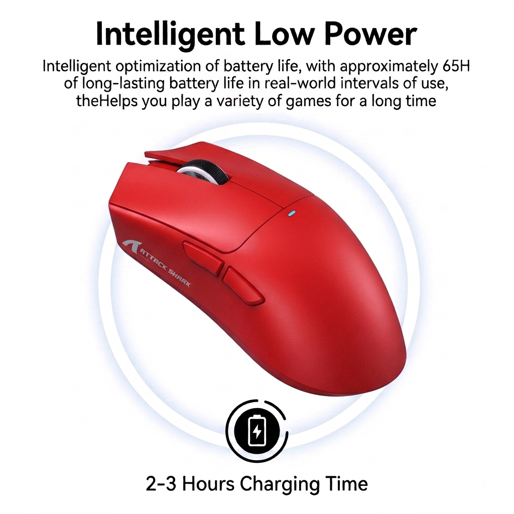 Attack Shark X11 Wireless Gaming Mouse