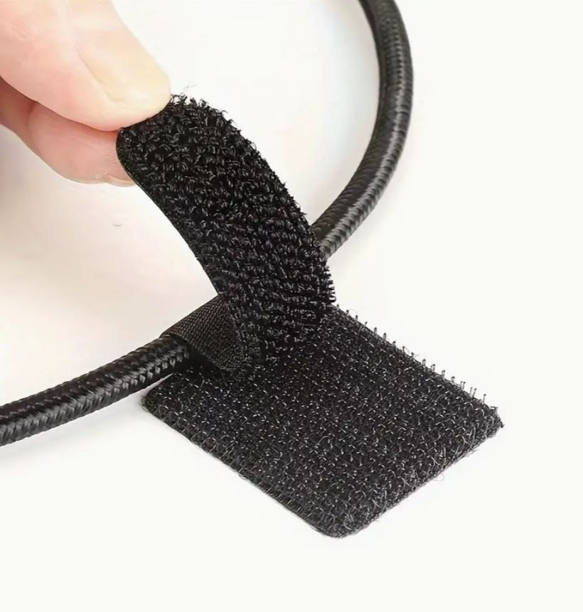 40-Piece Self-Adhesive Cable Management Clips