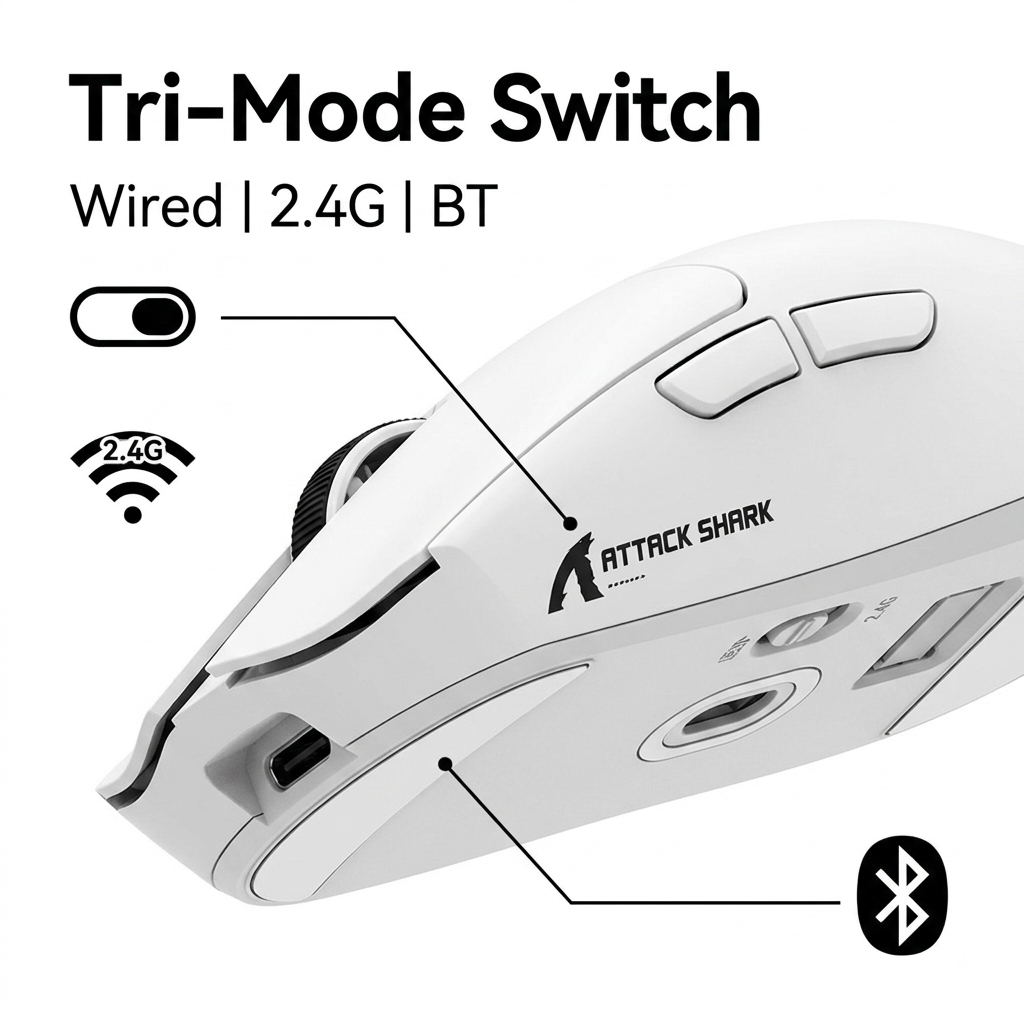 Attack Shark X11 Wireless Gaming Mouse