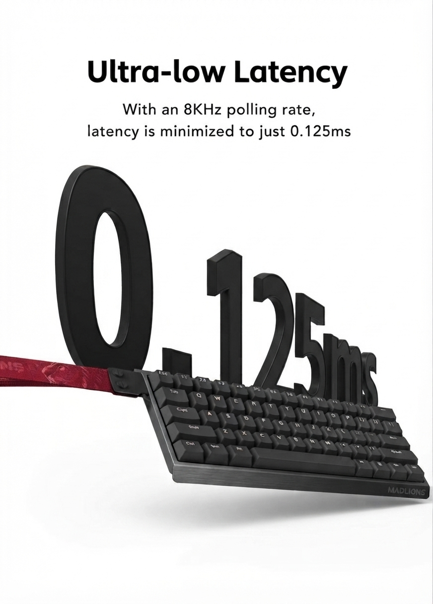 MADLIONS MAD60 HE — Hall Effect Gaming Keyboard